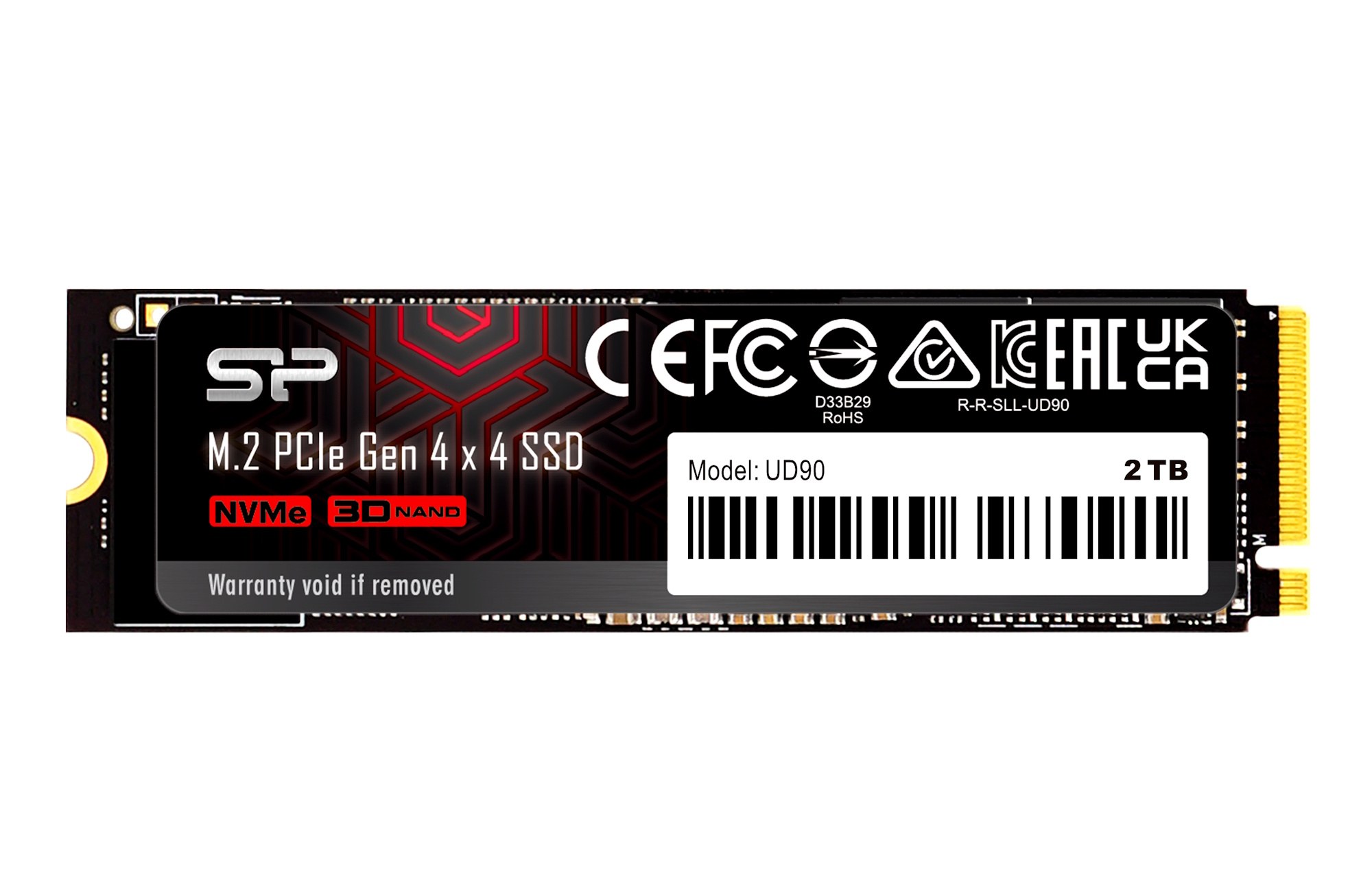 UD90 SSD PCIe Gen 4x4 NVMe 1.4 M.2 2280 Solid State Disk