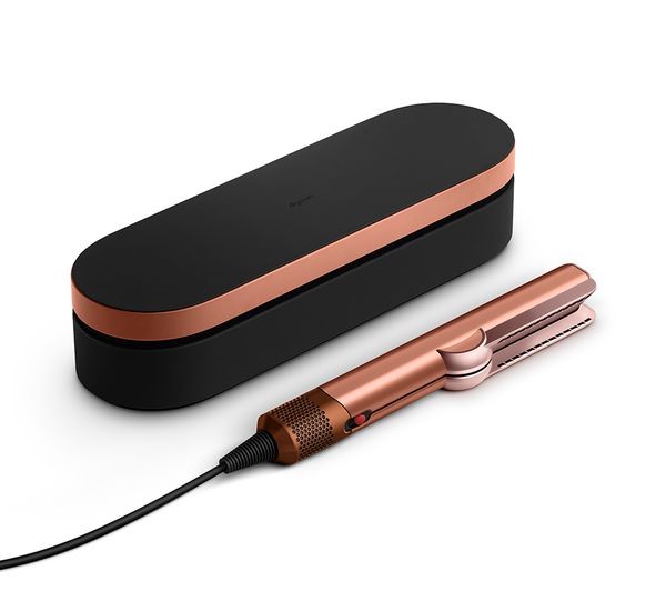 Dyson Airstrait Hair Straightener Amber Silk & Pink Champagne