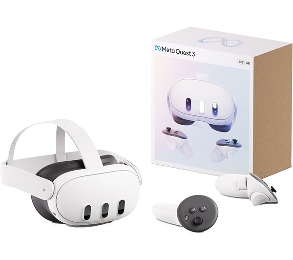 Meta Quest 3S VR Headset 128GB White | A1 Tech Deals