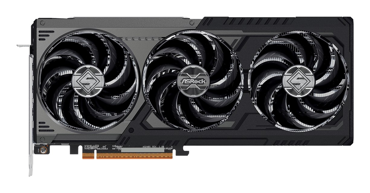 Radeon RX 9070 XT Steel Legend Dark AMD GDDR6