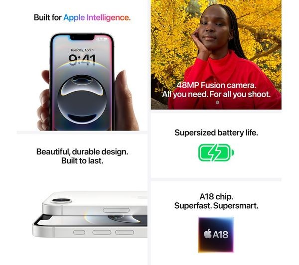 Apple iPhone 16e 128GB Black | A1 Tech Deals