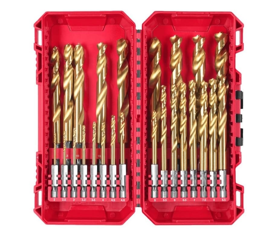 Shockwave HSS G Metal Drill Bit Set 25 Pieces