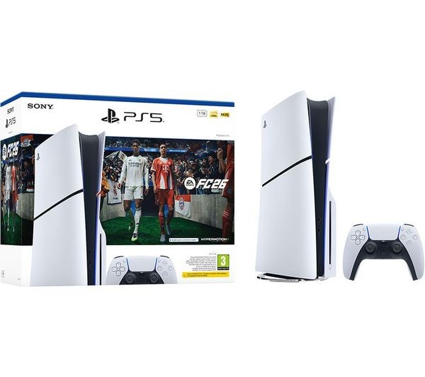 Sony PlayStation 5 Slim 1TB Disc Edition EA FC 26 Bundle Console