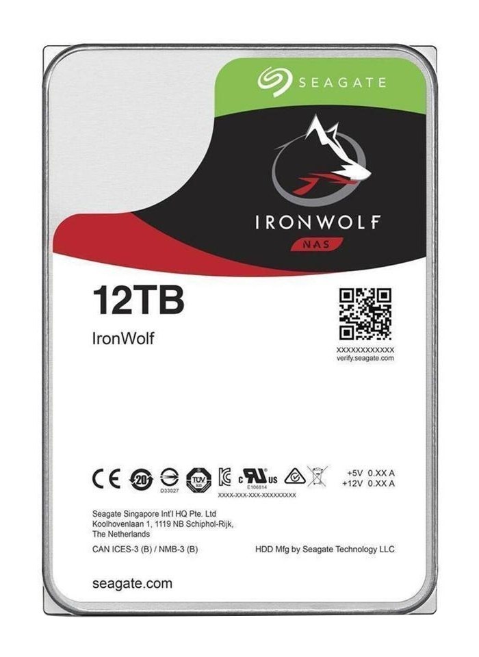 NAS HDD IronWolf 3.5" Serial ATA III