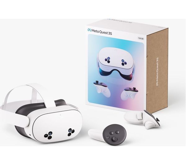Meta Quest 3S VR Headset 128GB White | A1 Tech Deals