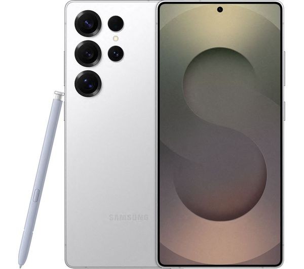 Samsung Galaxy S25 Ultra 256GB Titanium White Silver