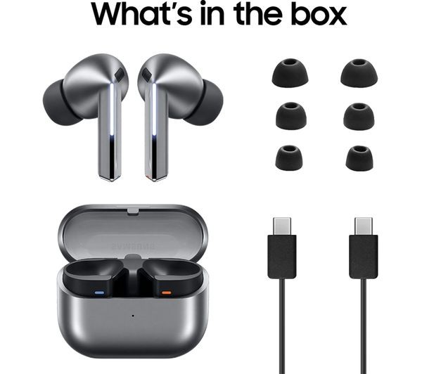 Samsung Galaxy Buds3 Pro Wireless Earbuds Silver | A1 Tech Deals
