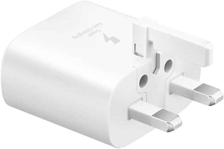 Samsung 25W USB-C Charger with Cable White