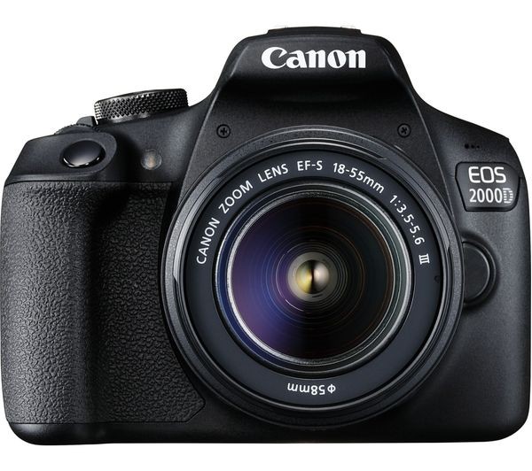 Canon EOS 2000D DSLR Camera 18-55mm III Lens
