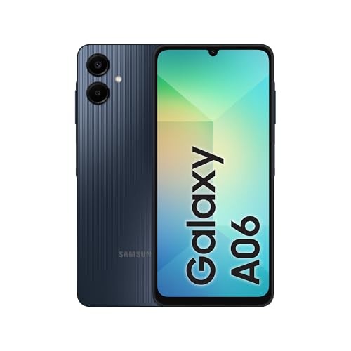 Samsung Galaxy A06 Smartphone 128GB, 6GB RAM, 5000mAh Battery - Black