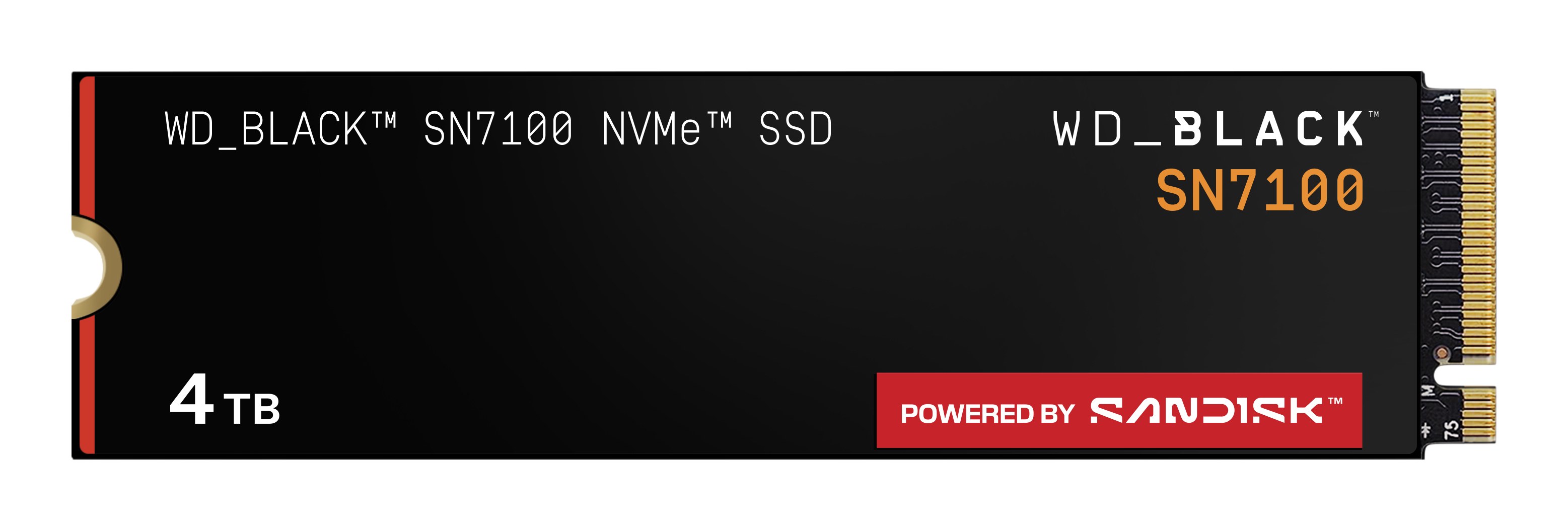WD_BLACK™ SN7100 NVMe™ SSD POWERED SANDISK